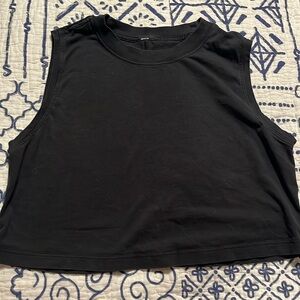 Lululemon black muscle sleeveless tank top